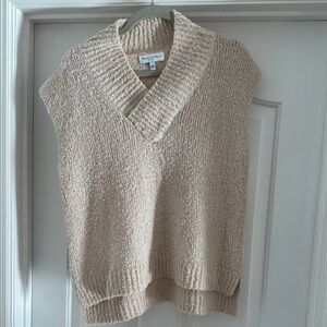 Michael Stars Cream Knit Vest